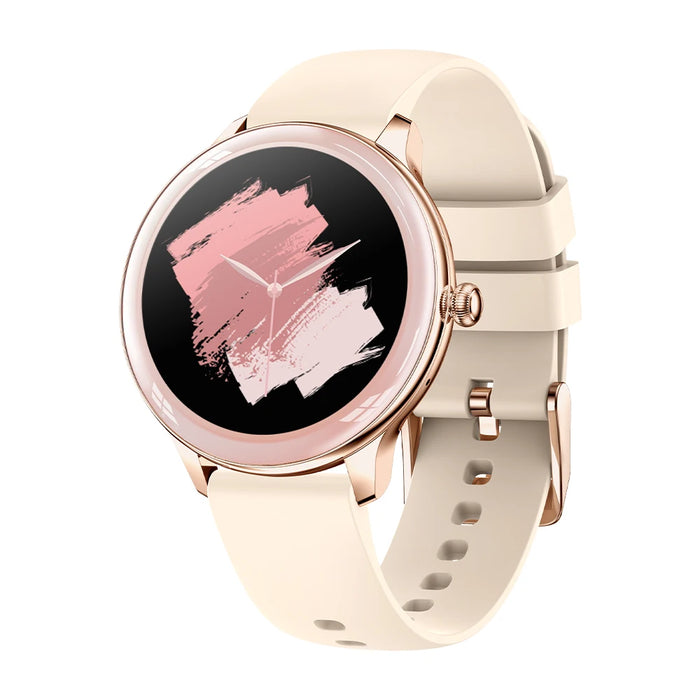 COLMI V33 Lady Smartwatch 1.09 inch Full Screen Thermometer Heart Rate Sleep Monitor Women Smart Watch Rose Gold