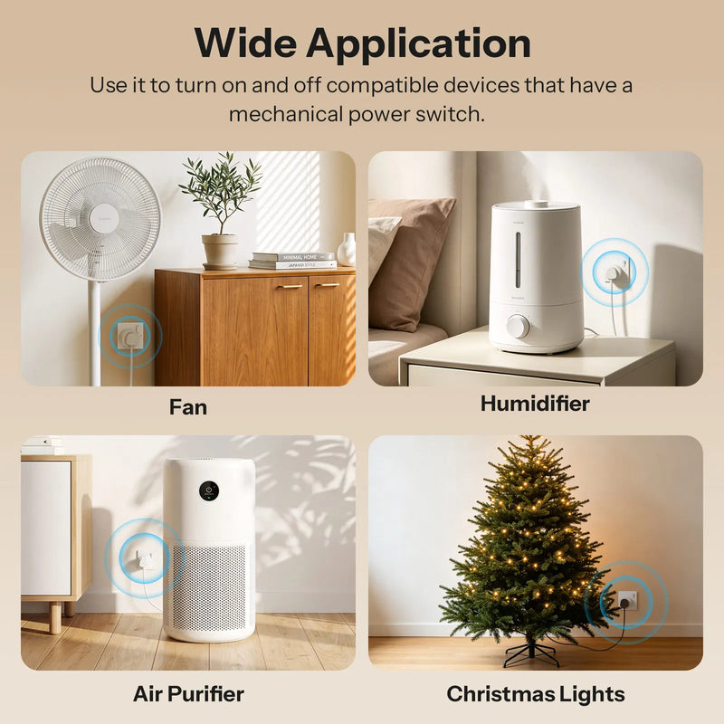 SONOFF S60TPG-M S60 Type G Matter Over WiFi Smart Power Meter Plug Real-Time Energy Monitor Overcharge Protection Timer Schedule