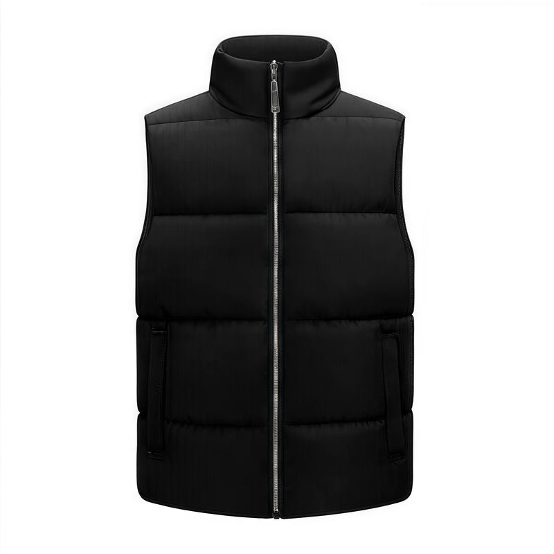 Autumn and Winter outdoor jackets Thickened down vest for warm couple unisex large-sized vest, fashionable and versatile vest