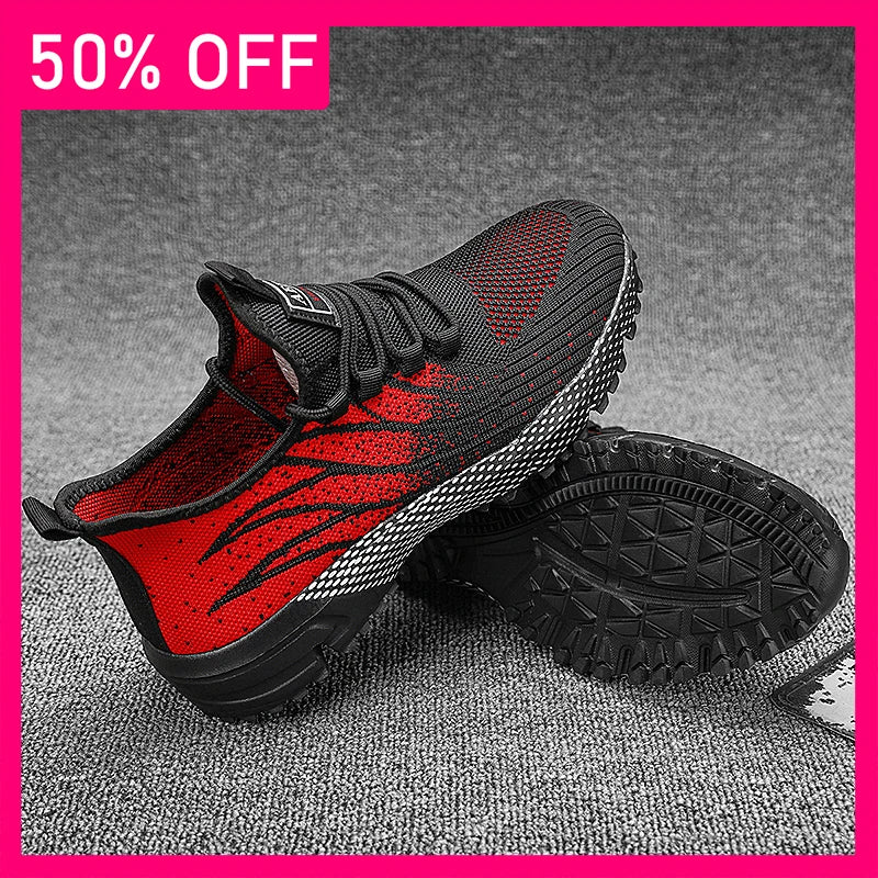 Men Sports Shoes Summer Mesh Lightweight Soft Sole Fitness Shoes 2026 New Comfortable Versatile Outdoor Jogging Tennis Shoes