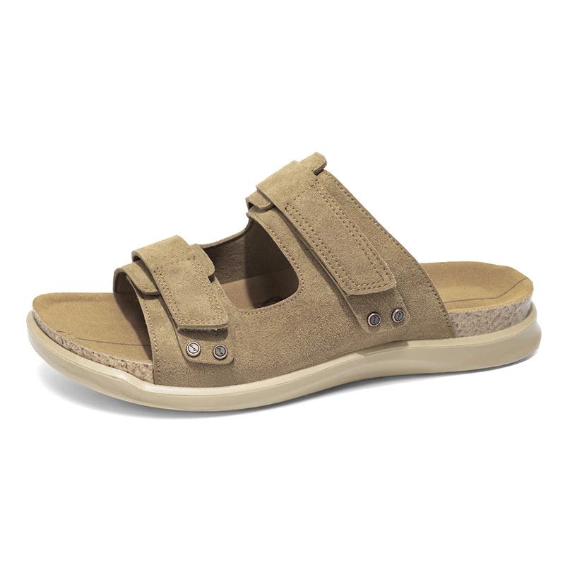 Men's high quality Comfort Casual slippers Summer breathable lightweight outdoor beach shoes Slip on walking Daily wear slippers