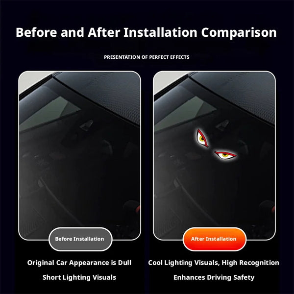 SEAMETAL Wireless Car Led Ambient Light Solar Powered Car Neon Light Suction Cup USB Rechargeable Atmosphere Lamp Car Accessorie