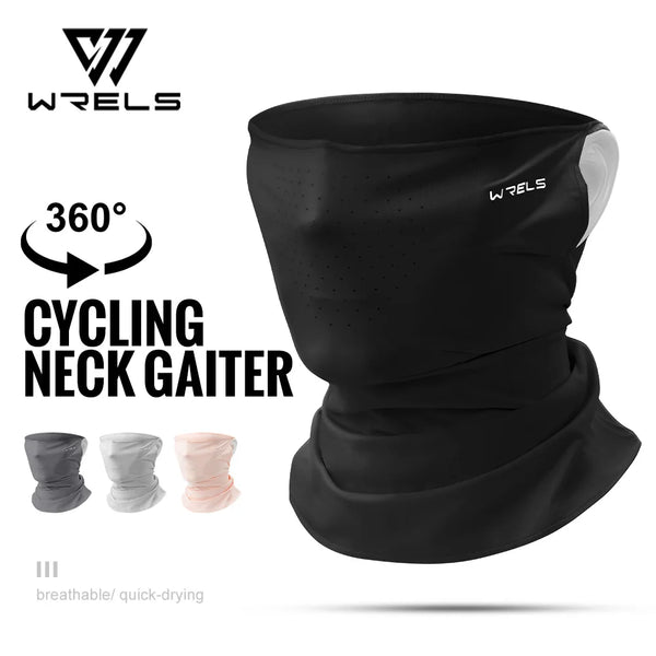 WRELS Outdoor UV Protection Ice Silk Mask Cycling Ice Silk Scarf Summer  Face Neck Balaclava for Summer Outdoor Activities