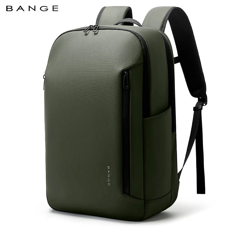 BANGE Carry On Lightweight Men's 15.6 inch Laptop Backpacks for Short Travel Business Trip Backpack Schoolbag with Side Pockets