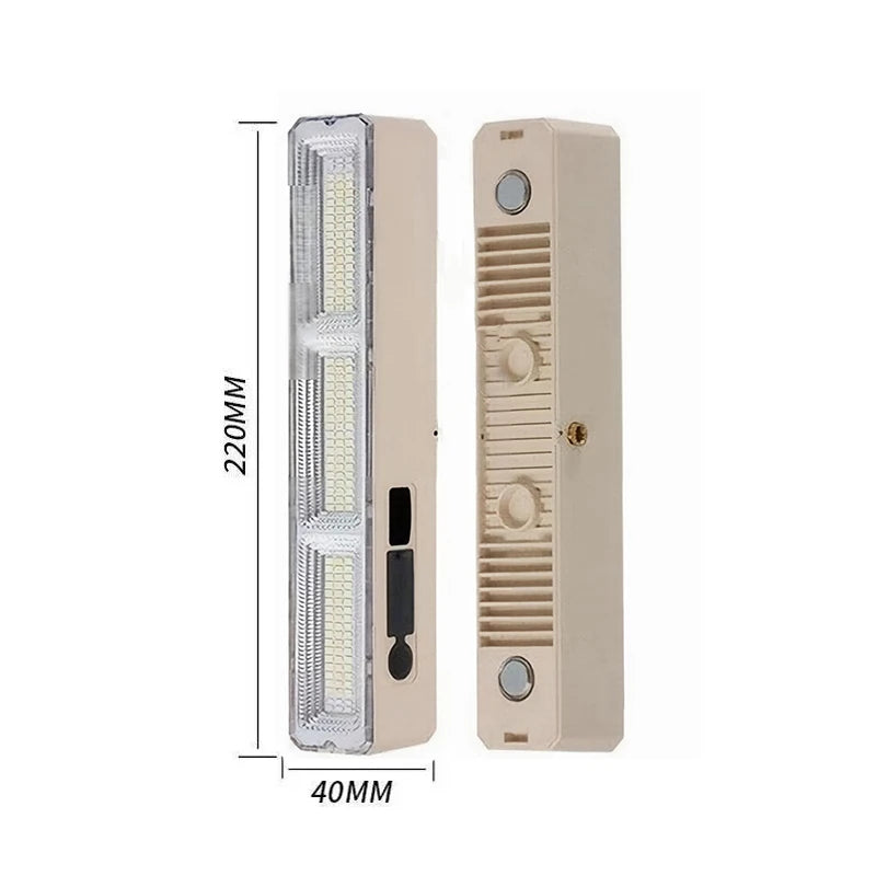 22-42cm Portable Camping Lamp Rechargeable Magnetic Light with Hooks High Brightness Flash Light for Car Repair Outdoor Lighting