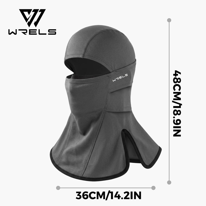 WRELS Balaclava Ski Mask Windproof Thermal Full Face Mask Fleece Anti-Cold Winter Motorcycle Cycling Men Women Outdoor Sport Cap