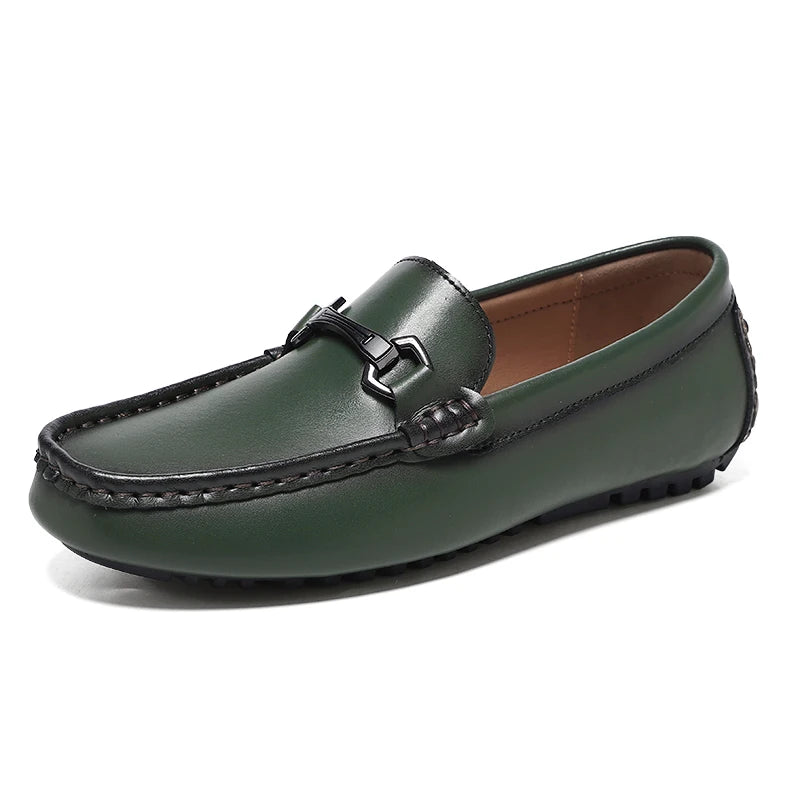 Spring Autumn Men Casual Loafers Slip-On Leather Shoes Luxury Loafer Shoes Mocasines Hombre Big Size 47 48 Dropshipping