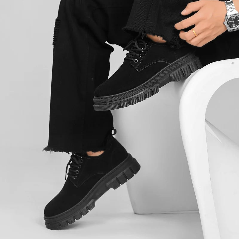 Men's Joker Casual Shoes Four Seasons Breathable Light Soft-sole Non-slip Comfort Outdoor Walking Shoes Business Party Tide Shoe