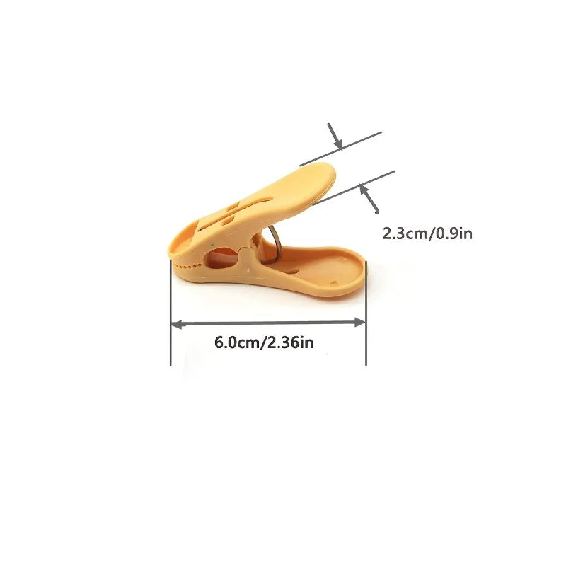 10pcs Windproof Clothespins,Strong Clothes Sheet Fixed Clip,Sock Drying Pins Clips For Hanger.Essential for drying clothes