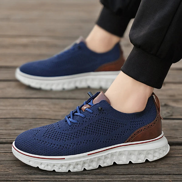 Summer Non-Leather Casual Shoes Men Mesh Shoes Plus Big Size 46 47 48 Breathable Shoes Dropshipping