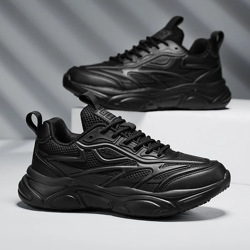 Men's light casual sneakers Four seasons new soft sole breathable non-slip comfort fashion outdoor walking running sports shoes