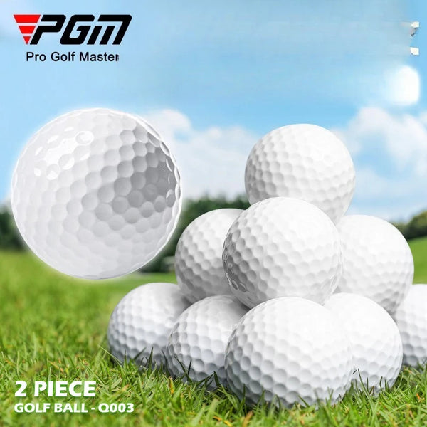 30pcs Golf Balls White Double Piece Practice Ball Q003