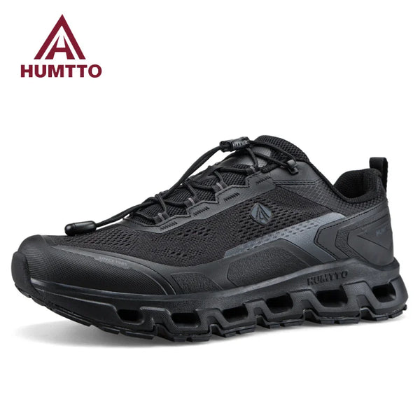 HUMTTO Breathable Running Shoes Outdoor Walking Sneakers Designer Anti-slip Trail Mens Sports Shoes Professional Sneaker for Men