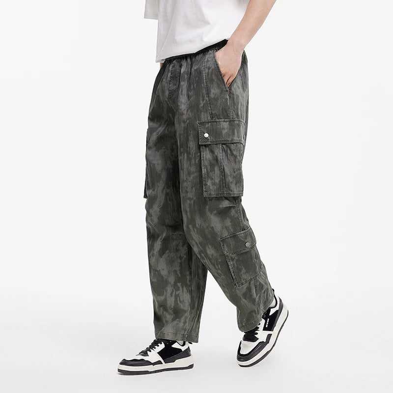 Semir Men Pants Workwear 2026 Multi Pocket Parachute Outdoor Straight Urban Casual Everyday Style Soft Comfortable Daily Wear