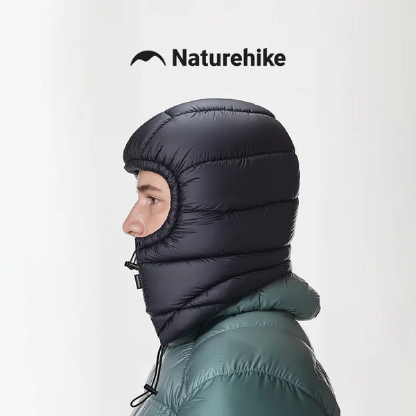 Naturehike Down Hat Goose Duck Velvet Winter Warm Outdoor Waterproof Sports Hats Camping Hiking Climbing Drawstring Cold Cap