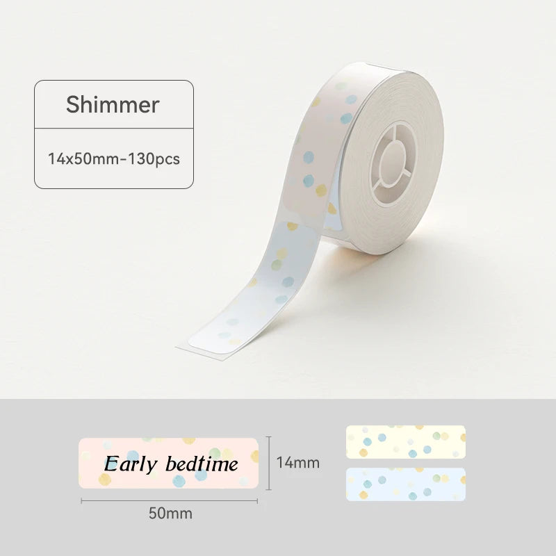 Niimbot Thermal Printer Labels 1 Roll of Self-adhesive Label Paper for D110 D11 D101 H1 H1S Bluetooth Label Maker
