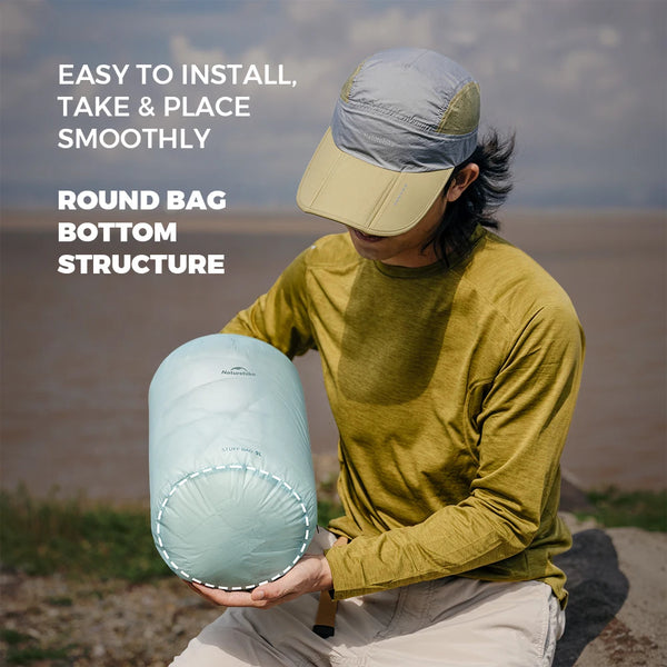 Naturehike 2026 Large New Outdoor Ultralight Roll Top PU2000+ Waterproof Storage Bag Picnic Camping Drinking Water Storage Bag