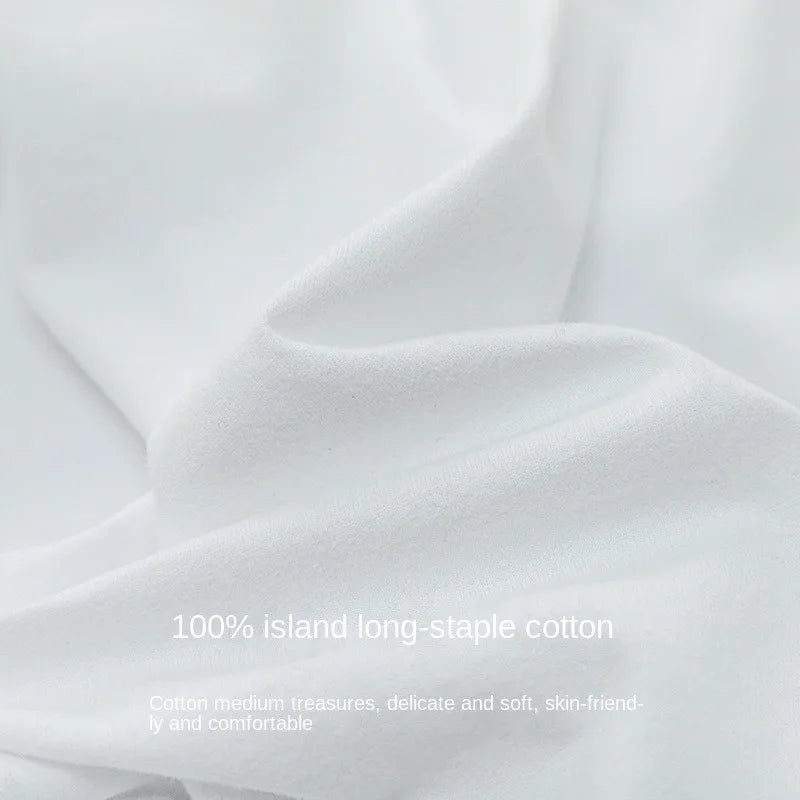 DUKEEN 200G Pure Cotton T Shirts for Men 2024 Summer Fashion Solid Color Crew-Neck Short Sleeve Tees Basic Tops Men's Clothing