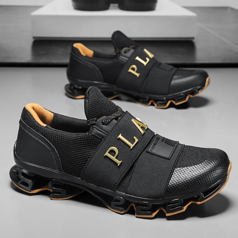 Mens Running Shoes 2026 New Hot Selling Breathe Mesh Thick Sole Cushioning High-quality Fashion Casual Sneakers for Men