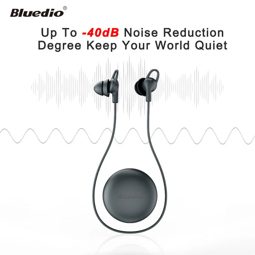 Bluedio NE Pro Silicone Ear Plugs -40dB Noise Reduction Sound Insulation Ear Protection Anti-noise Sleeping Safety Supplies Soft