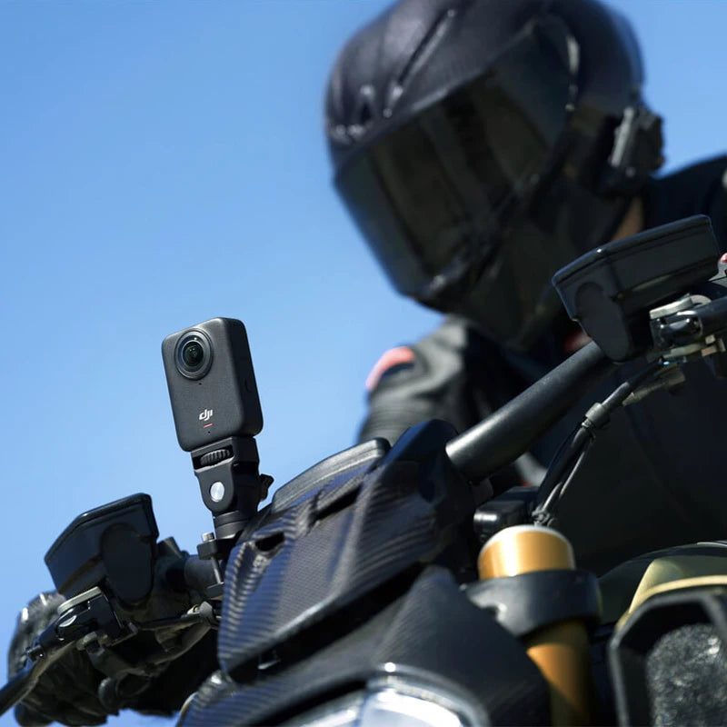 DJI Osmo Motorcycle Heavy-Duty Mount Crafted from full-metal materials, this rugged mount ensures a secure for DJI Osmo 360