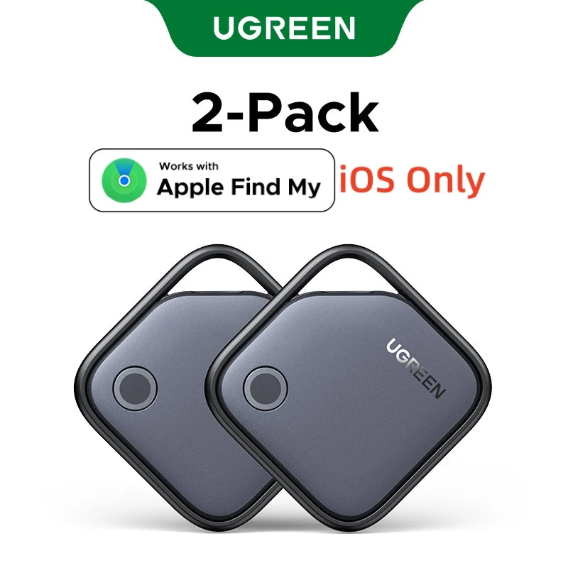 UGREEN Smart Bluetooth Tracker, Keys Finder Item Locator SmartTag Up to 2 Year Battery Phone Finder For Apple Find My (only IOS)