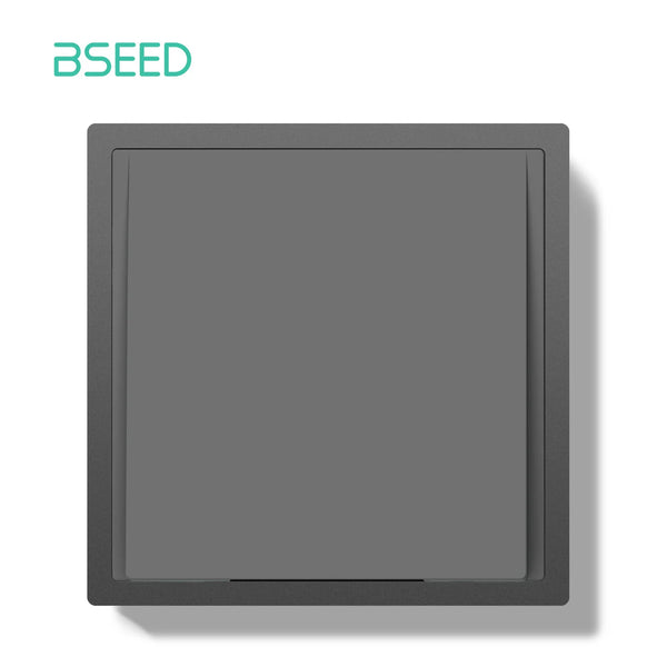 គម្របគ្រប់គ្រងខ្សែភ្ជាប់ Bseed ស៊េរី E បន្ទះច្រកចេញជញ្ជាំងសម្រាប់ខ្សែភ្លើងជាមួយស៊ុមប្លាស្ទិករន្ធដាល់សម្រាប់ខ្សែទូរទស្សន៍/ឧបករណ៍បំពងសម្លេង