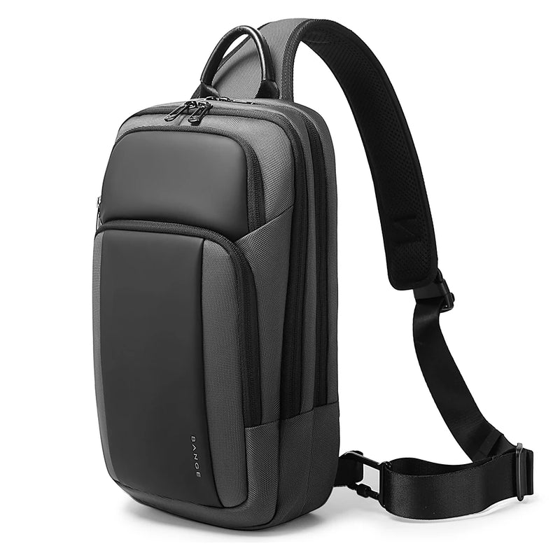 BANGE Anti-Theft Cross Bag Fashion Men's Bag Aesthetic Bags For Men Waterproof Shoulder Bag Male Chest Bag Lightweight Slingbag