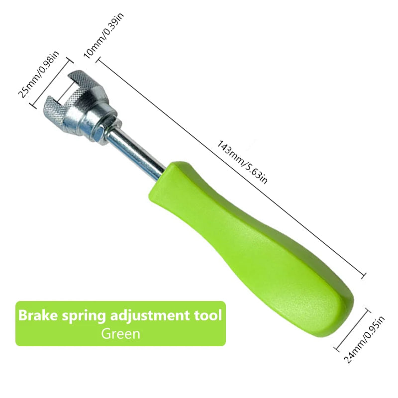 SEAMETAL 5.7 Inch Car Drum Brake Repair Install Tools Hold Down Washer Spring Adjustment Tool Brake Spring Washer Worker