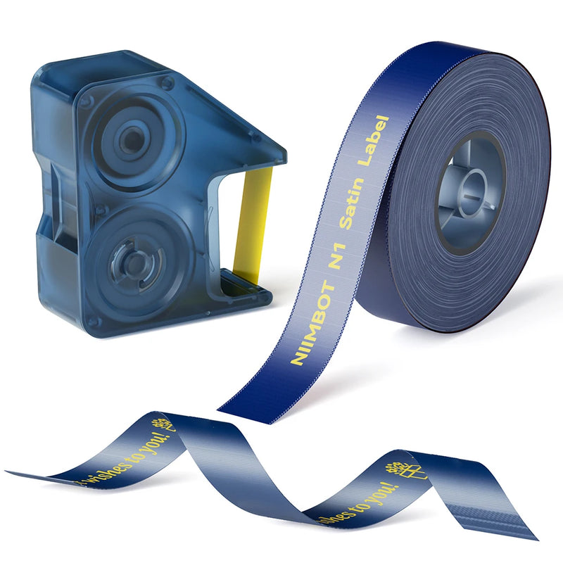 NIIMBOT N1/B18 Satin Ribbon Label and Special Carbon Ribbon for Birthday Gift Wedding Blessing scene