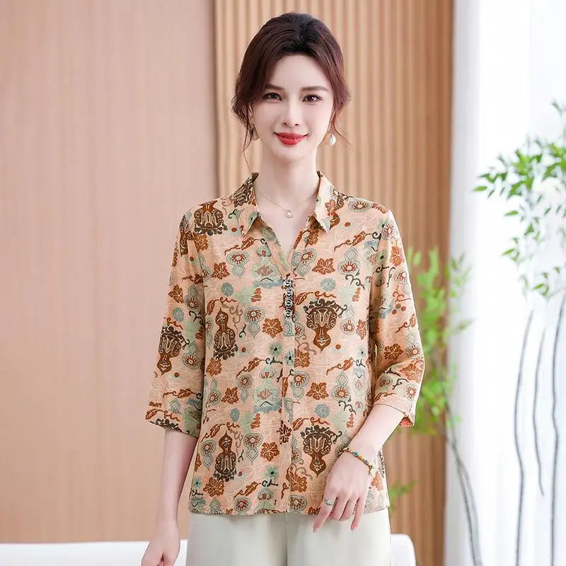 អាវយឺតកអាវថ្មីសម្រាប់នារី រដូវស្លឹកឈើជ្រុះ រដូវរងា អាវយឺតកអាវស្តើង ម៉ូដទាន់សម័យ អាវធម្មតា អាវផ្កា សម្លៀកបំពាក់នារី