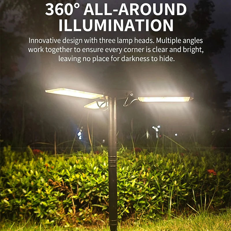 ភ្លើងសូឡា LED ចំនួន 120 អំពូល ភ្លើងសួនច្បារសូឡាក្រៅផ្ទះ ភ្លើងស្មៅ ភ្លើងសួនច្បារ ភ្លើងទឹកជំនន់សូឡាក្រៅផ្ទះសម្រាប់សួនច្បារ ទេសភាព រានហាល