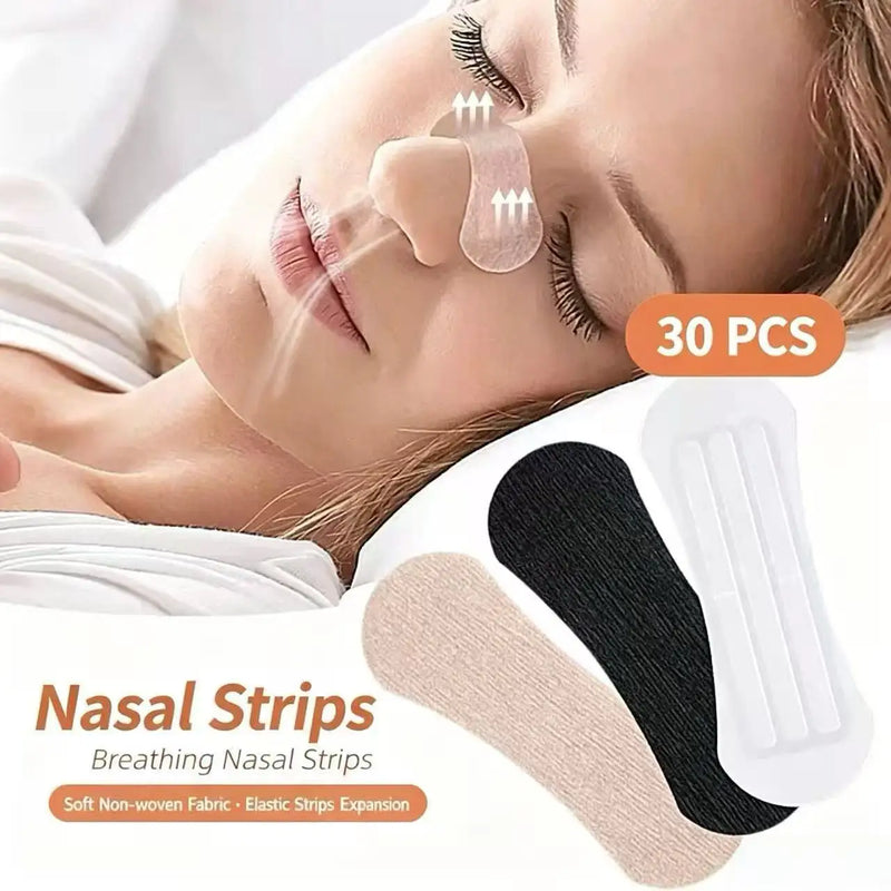 Nose Breathing Strips, Snoring Solution, Nasal Strips for Better Sleep, Relieve Nasal Congestion, Extra Adhesive Sport Sleep Aid