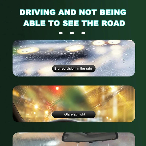 SEAMETAL Car Glass Oil Film Remover Window Cleaner Auto Windshield Oil Film Removal Agent Anti Freeze for Car Glass Maintenance
