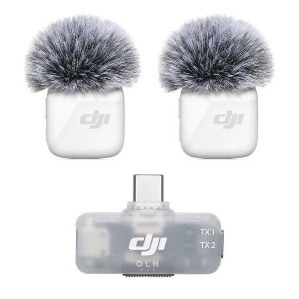 DJI Mic Mini Combo Inclusion DJI Mic Mini Transmitter and DJI Mic Series Mobile Receiver for Mobile Phone Original in Stock