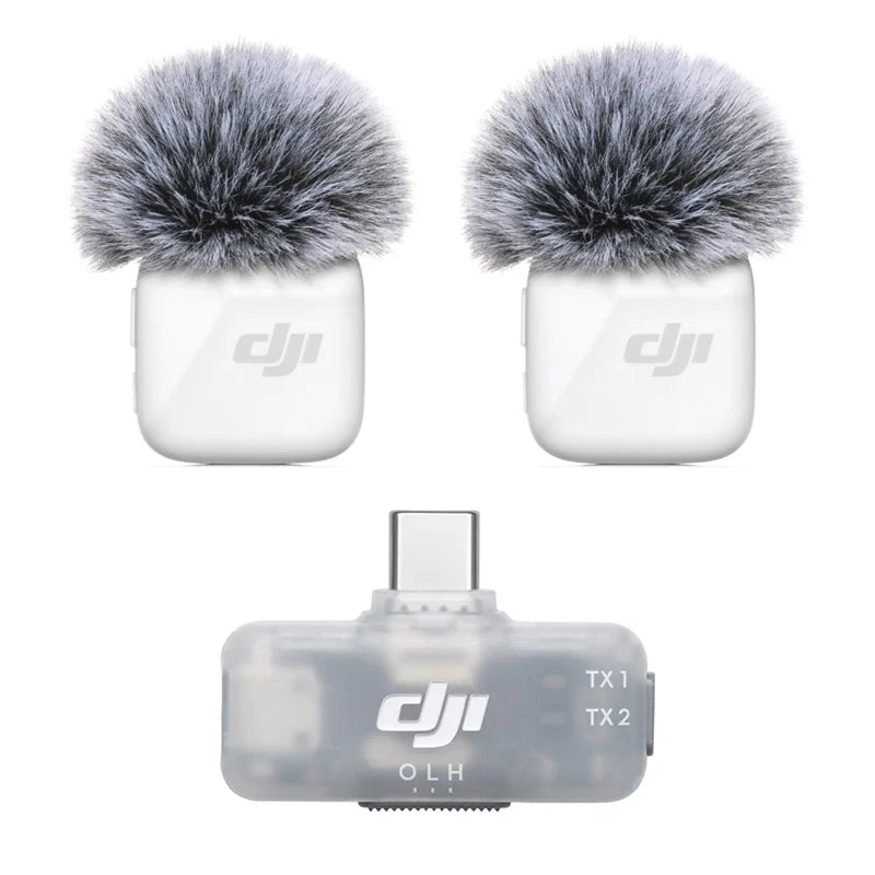 DJI Mic Mini Combo Inclusion DJI Mic Mini Transmitter and DJI Mic Series Mobile Receiver for Mobile Phone Original in Stock