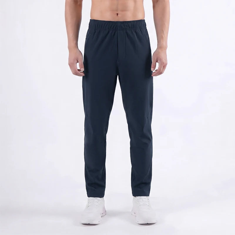 SBWL Men's Solid-Color Outdoor Sports Stretch Pants High-Quality Casual Wear for Running Hiking Long pants