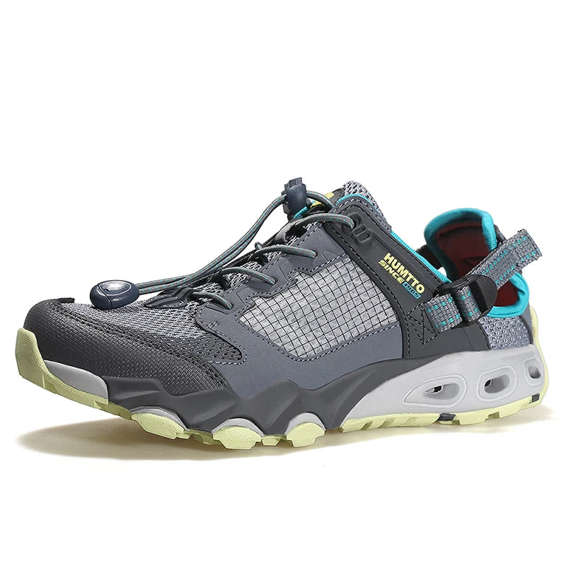 HUMTTO Hiking Shoes Breathable Summer Beach Water Sneakers Men 2022 Trekking Outdoor Casual Shoes Mens Sports Sandals for Man