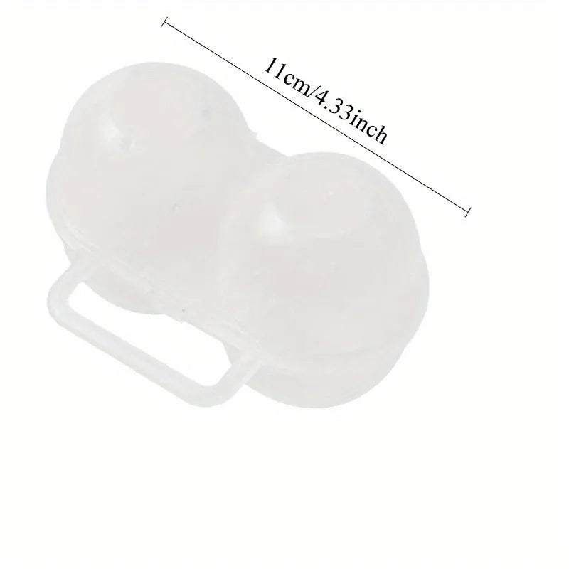 1/2pcs Outdoor Portable Shockproof Egg Box. Anti drop egg storage box, portable egg box.refrigerator storage box. storage box