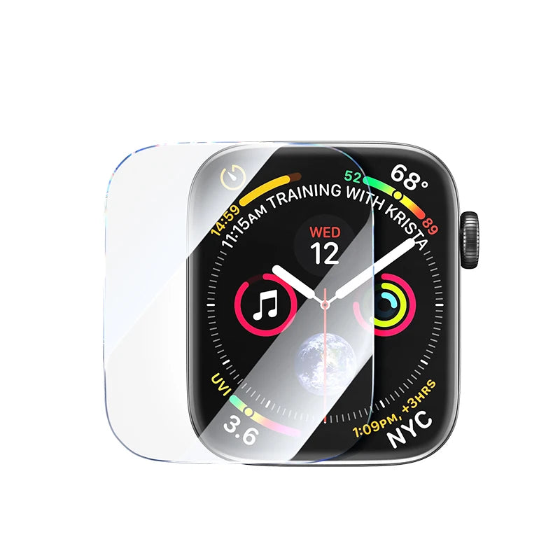 UGREEN 2PCS Screen Protector For Apple Watch 9 8 7 6 SE SE2 5 4 Soft Hydrogel 45 44 41 40mm Full-coverage Protective Film