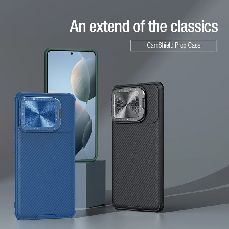For Xiaomi Poco F6 Pro For Xiaomi Redmi K70 Pro Case NILLKIN CamShield Prop Precision Hole Plate/Full Coverage Lens Holder