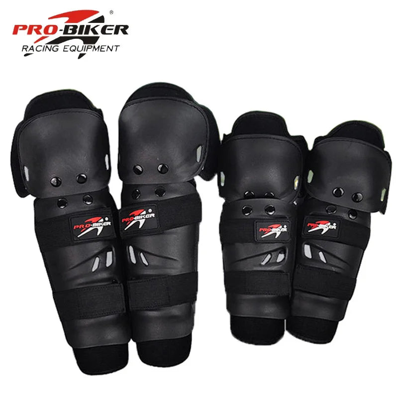 4-piece motorcycle knee motocross off-road racing knee + elbow set Noto knee motorcycle equipment