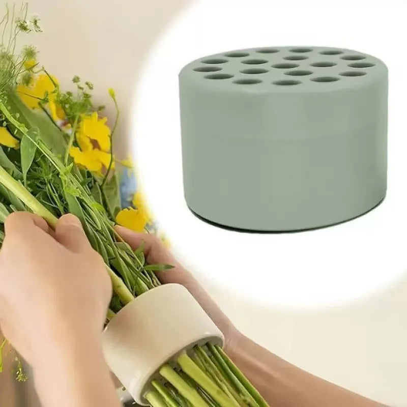 Transparent Plastic Spiral Flower Arrangement Tool Wonder Tool for Crafting And Home Decor