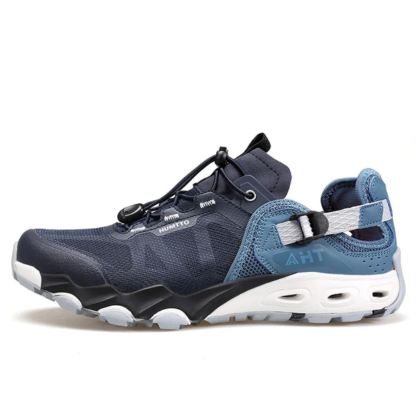 HUMTTO Hiking Shoes Breathable Summer Beach Water Sneakers Men 2022 Trekking Outdoor Casual Shoes Mens Sports Sandals for Man
