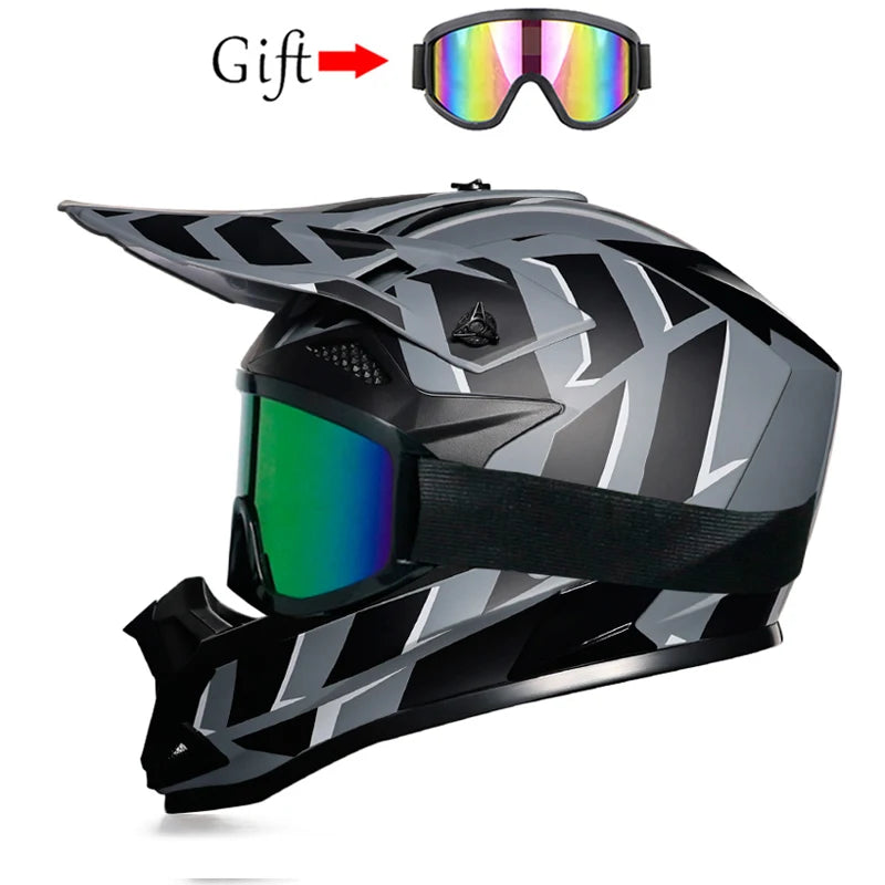 New Arrivals Motorcycle Helmet Motocross Cascos Para Moto Off Road Motocycle Abs Man&Woman Dot