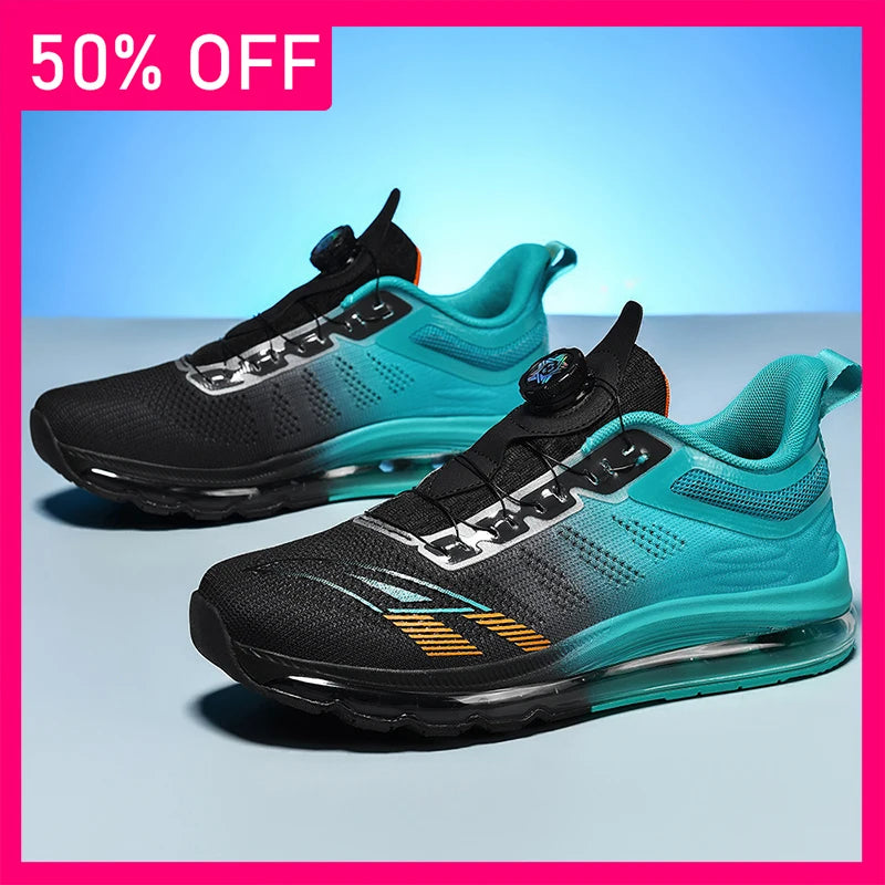 Men Sports Shoes 2026 New Mesh Fashionable Soft Sole Lightweight Cushioning Spring Casual Comfortable Versatile Tennis Shoes