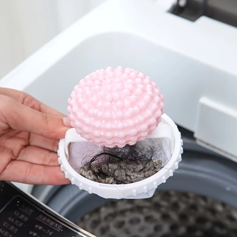 1pc Multifunctional Cleaning Ball for Washing Machine Hair and Debris Collection, Dual-Use Cleaning and Care Ball for Clothes