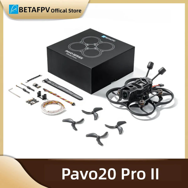 BETAFPV Pavo20 Pro II ដ្រូនគ្មានជក់ប្រភេទ Whoop Quadcopter ជំនាន់ O4 Pro ថ្មីបំផុត