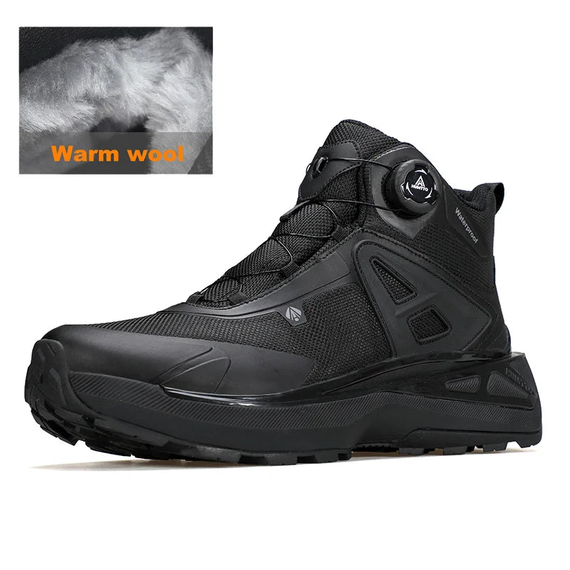 HUMTTO Winter Hiking Shoes for Men Breathable Climbing Men's Sport Shoe Anti-slip Outdoor Man Sneakers Designers Trekking Boots