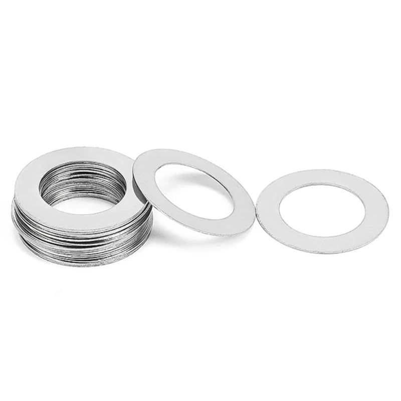 DIVEDEER M3 M4 M5 M6 M8 M10 M12-M20 DIN988 304 Stainless Steel Adjusting Precision Shim Gasket Ultra Thin Flat Wafer Washer